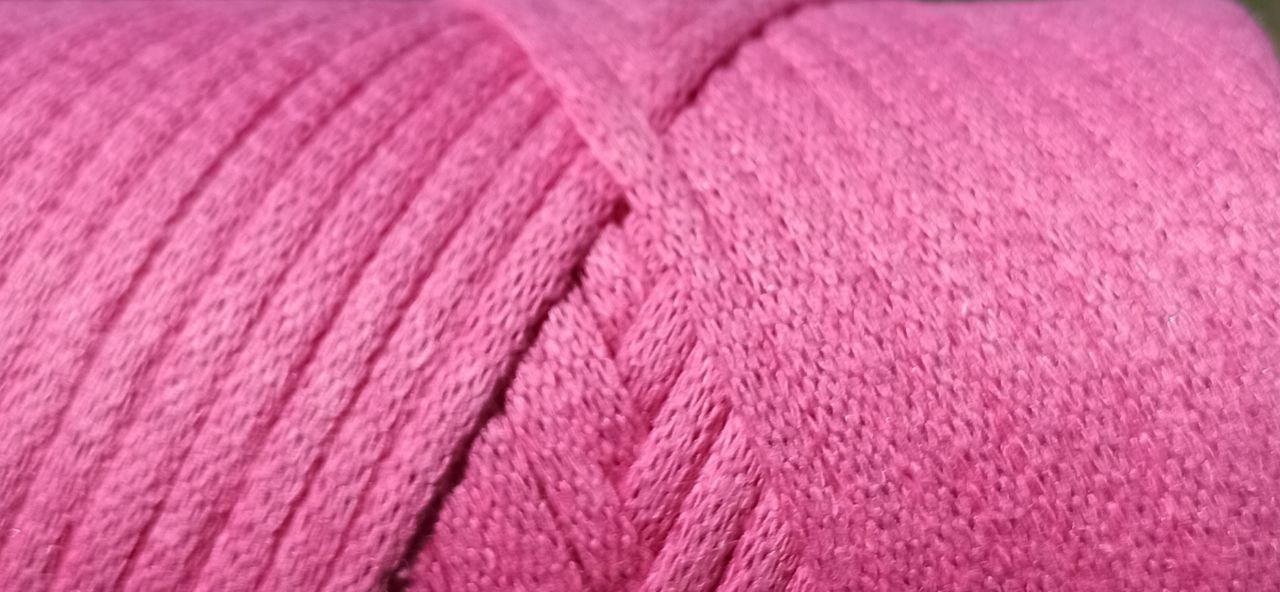 Maccaroni Cotton Filled 3 mm ( Маккарони Котон Фильд 3 мм) 23 - розовый