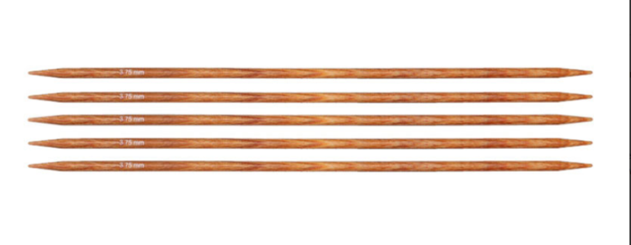 Чулочные деревянные спицы KnitPro Symfonie Dreamz, длина спицы 15 см. 3,5 мм. Арт.90027