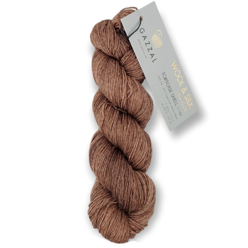 Пряжа Gazzal Wool & Silk 11142 - коричневый