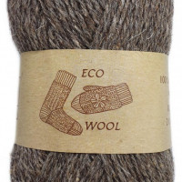 Eco Wool Wool Sea 121 - коричневый