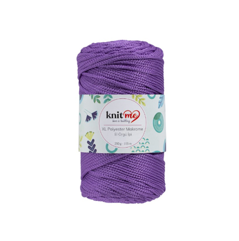 XL Polyester Makrome (XL Полиэстер Макраме) Knit Me 1625 - фиолетовый