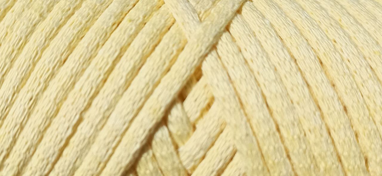 Maccaroni Cotton Filled 3 mm ( Маккарони Котон Фильд 3 мм) 22 - бледно жёлтый