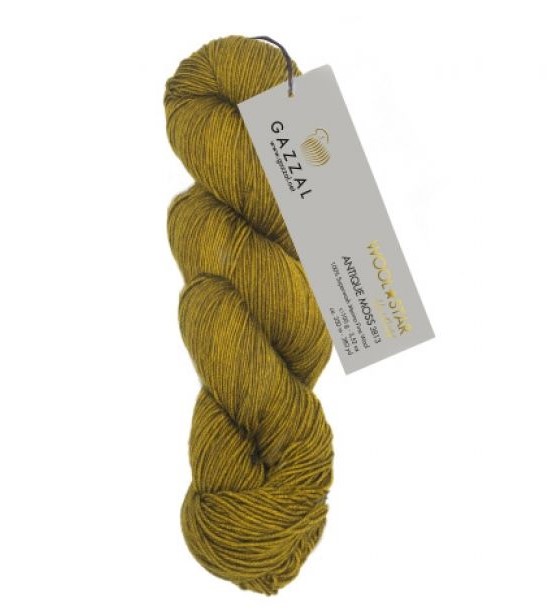 Gazzal Wool Star 3813 - античный мох