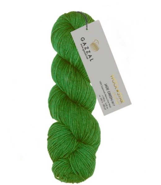 Gazzal Wool Star 3817 - зелёный