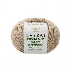 Gazzal Organic Baby Cotton ( Газзал Органик бэби коттон ) 444 - холодный беж