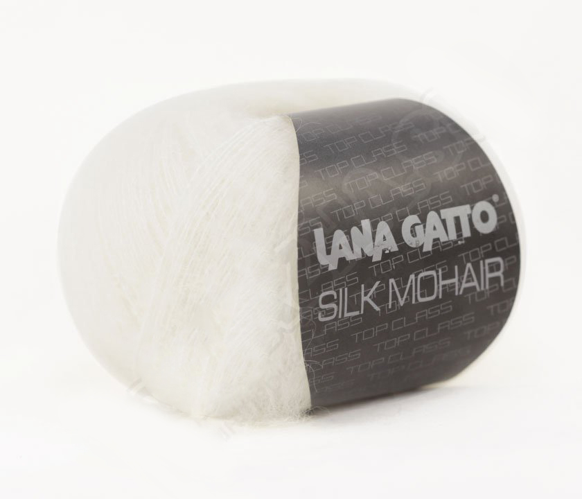 Silk Mohair Lana Gatto 6027 - белый
