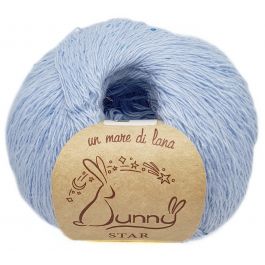 Wool Sea Bunny Star (Вул Си Бани Стар) 60 - светло-голубой