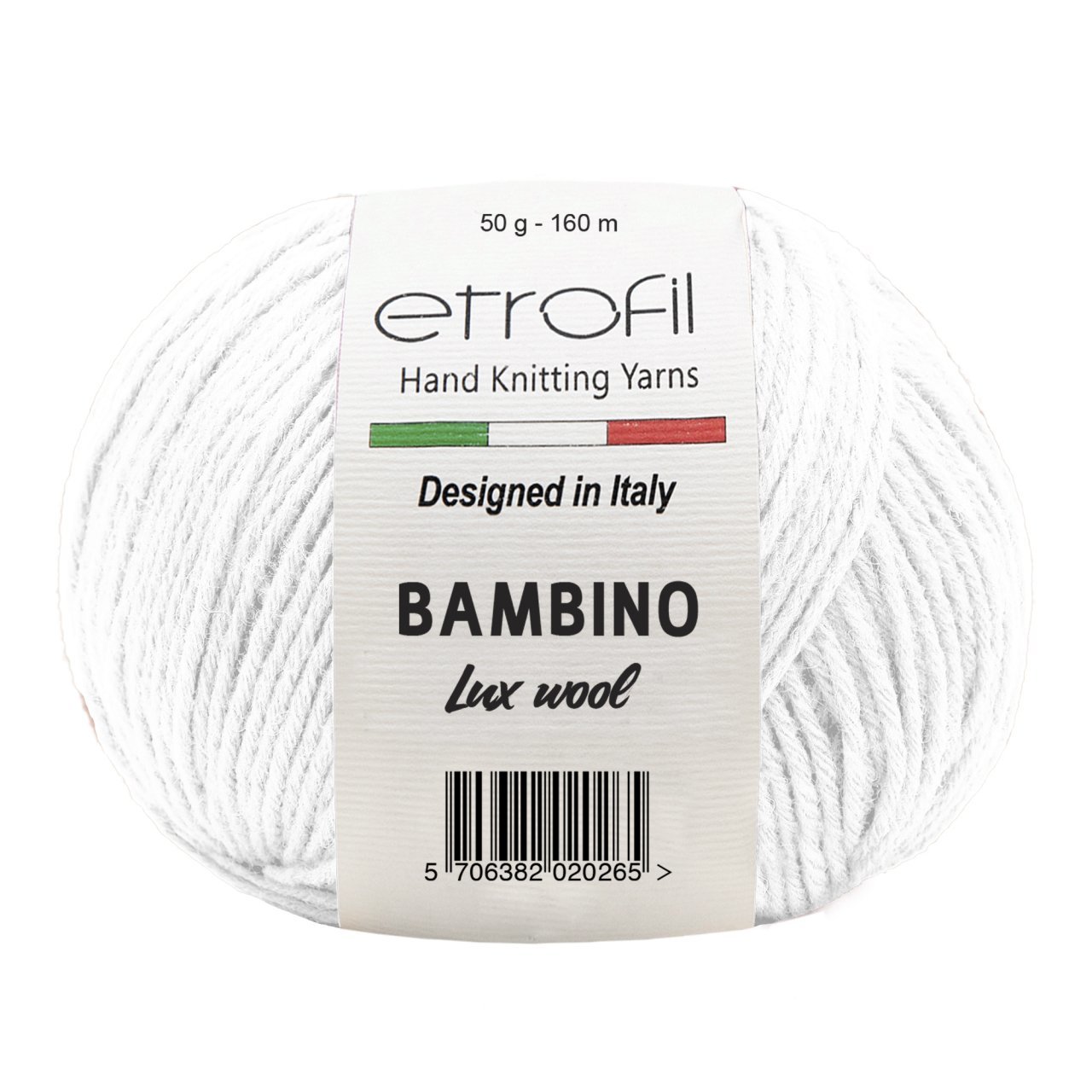 Etrofil Bambino Lux Wool (Этрофил Бамбино Люкс Вул) 70017 - белый