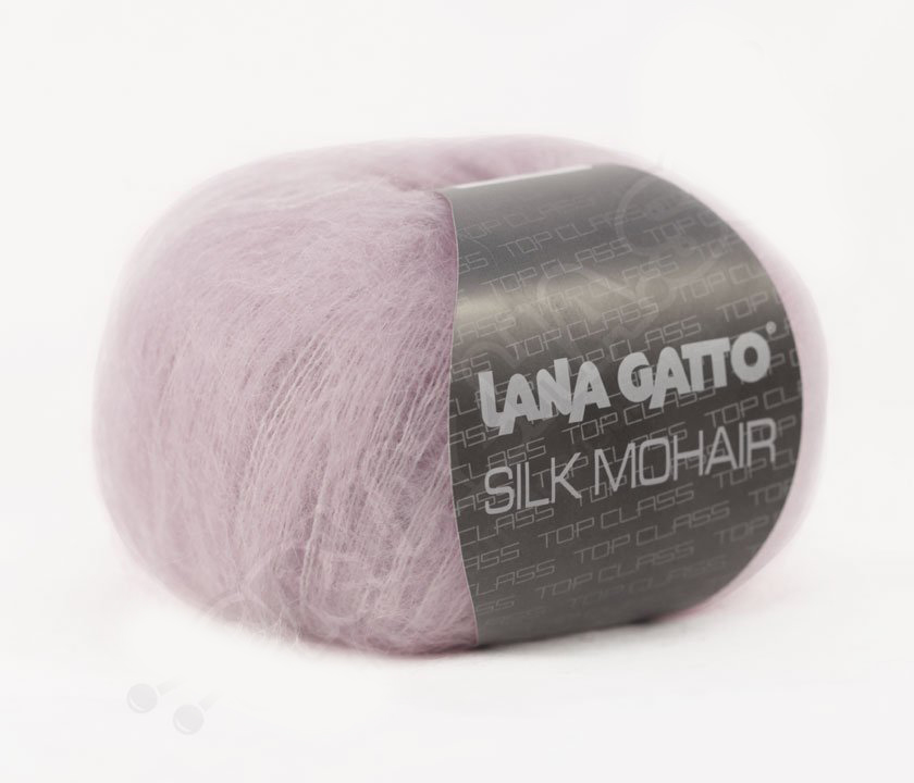 Silk Mohair Lana Gatto 7258 - лиловый
