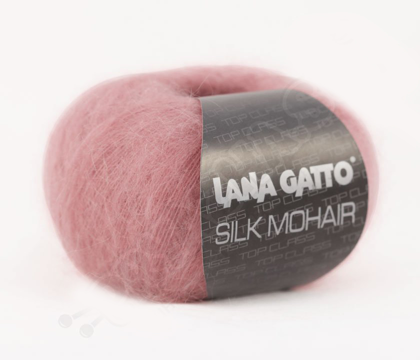Silk Mohair Lana Gatto 7259 - розовый