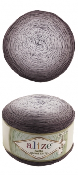 Bella ombre batik Alize (Белла омбре батик АЛИЗЕ) - 7411 шоколадное омбре