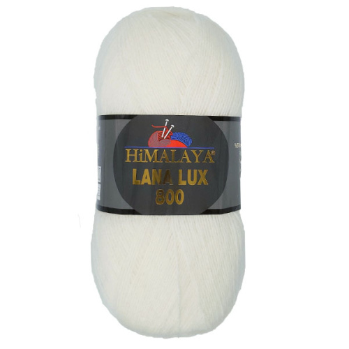 Lana Lux 800 Himalaya (Лана Люкс 800 Гималая) 74601 - белый