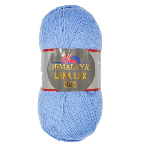 Lana Lux 800 Himalaya (Лана Люкс 800 Гималая) 74618 - голубой