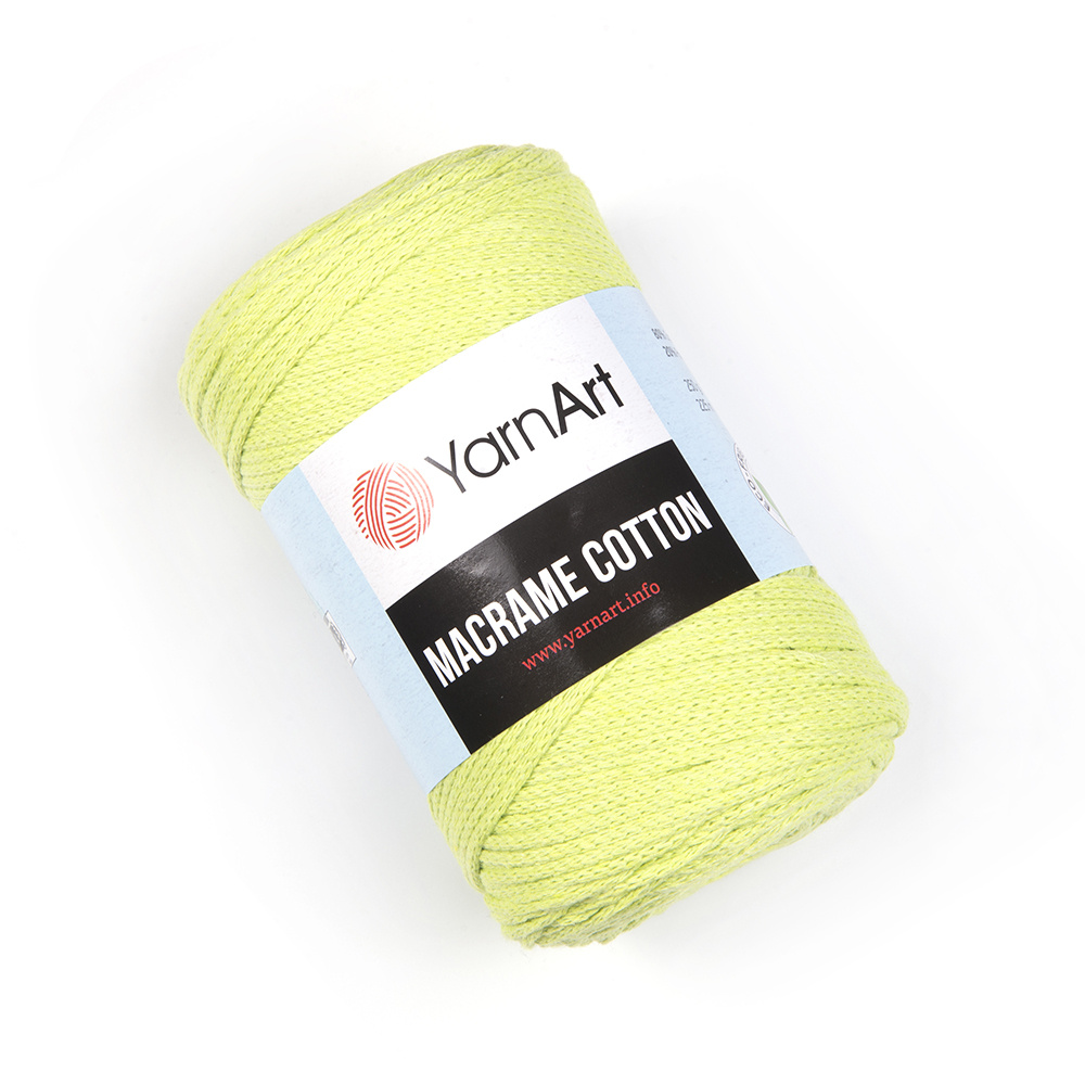 Macrame Cotton YarnArt( МАКРАМЕ КОТТОН ЯРНАРТ)755 - светлый лимон