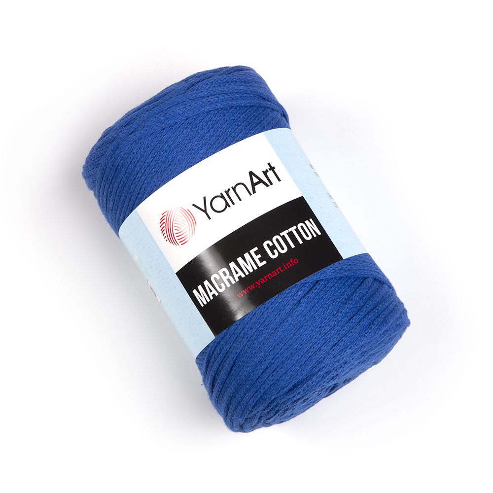 Macrame Cotton YarnArt( МАКРАМЕ КОТТОН ЯРНАРТ) 772 - синий