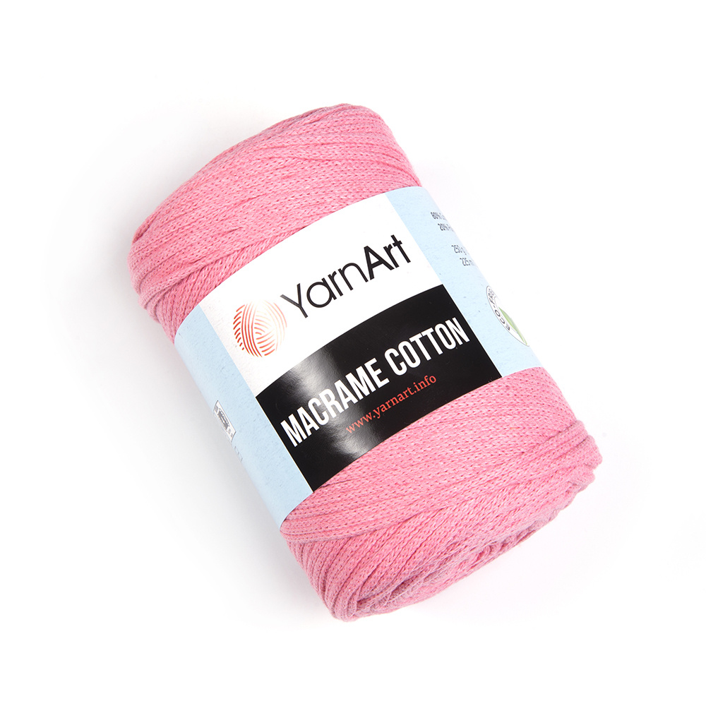 Macrame Cotton YarnArt( МАКРАМЕ КОТТОН ЯРНАРТ) 779 - тёмно розовый