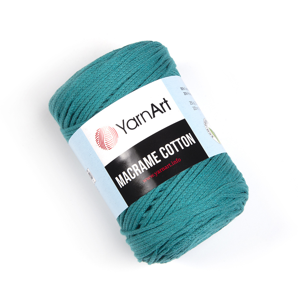 Macrame Cotton YarnArt( МАКРАМЕ КОТТОН ЯРНАРТ) 783 - морская волна
