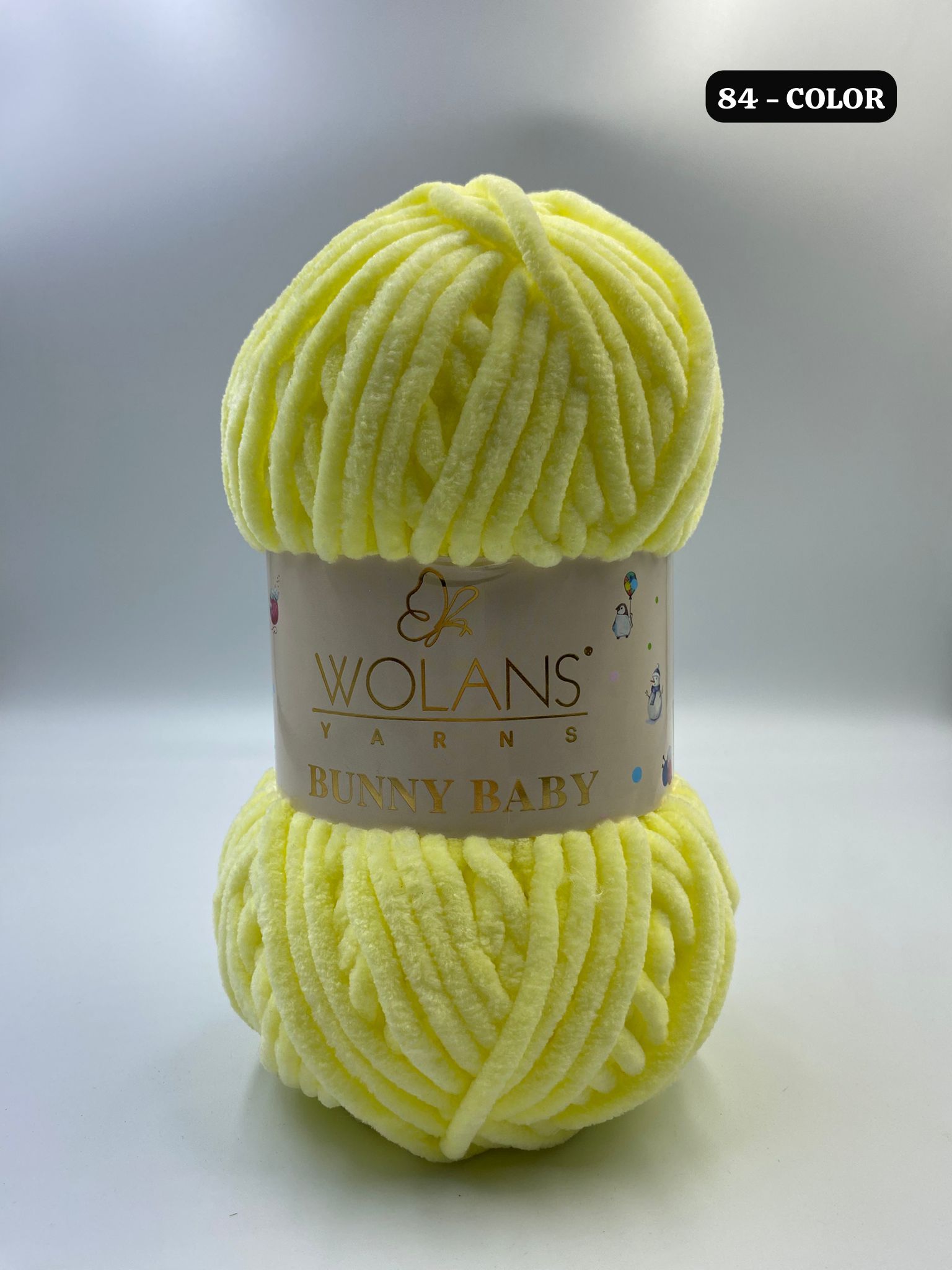 WOLANS YARNS BUNNY BABY (ВОЛАНС ЯРНС БАННИ БЭБИ) 10084 - светло-лимонный