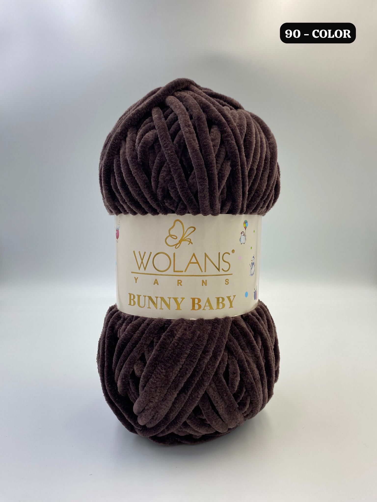 WOLANS YARNS BUNNY BABY (ВОЛАНС ЯРНС БАННИ БЭБИ) 10090 - темный баклажан