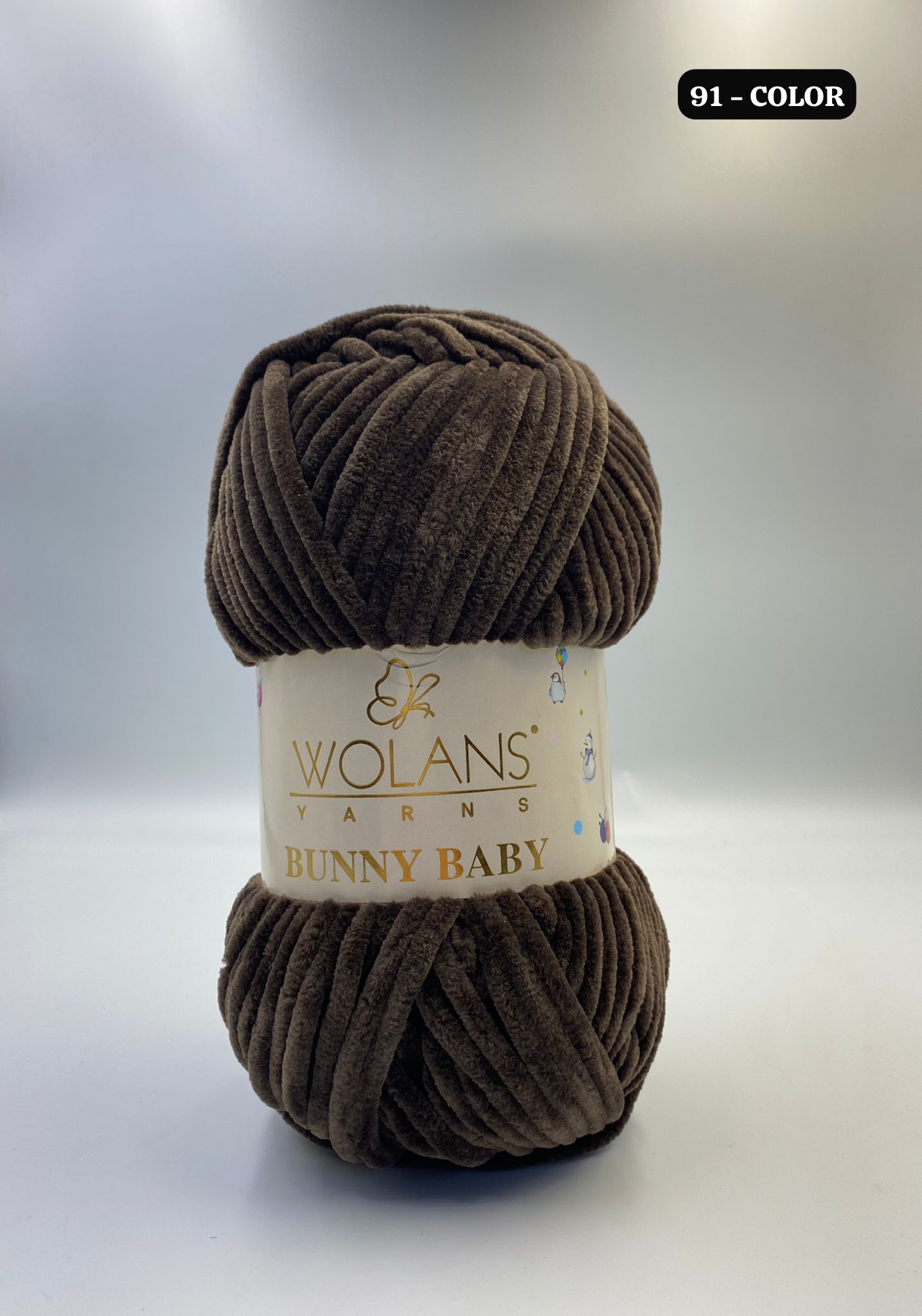 WOLANS YARNS BUNNY BABY (ВОЛАНС ЯРНС БАННИ БЭБИ) 10091 - серо-коричневый