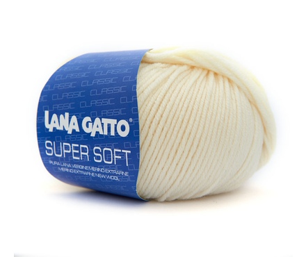 Super Soft Lana Gatto ( Лана Гатто Супер Софт)  978 - молочный