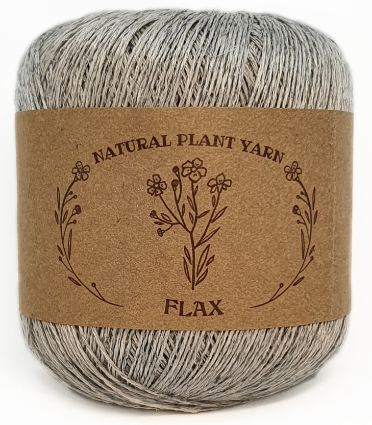 FLAX WOOL SEA 9999 - серый меланж