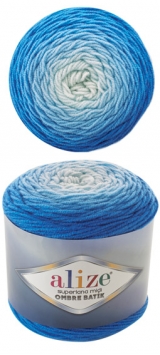 ALIZE SUPERLANA MIDI OMBRE BATIK (АЛИЗЕ СУПЕРЛАНА МИДИ ОМБРЕ БАТИК) 7271 заказать в Минске