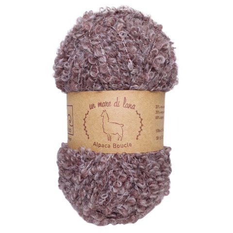 ALPACA BOUCLE WOOL SEA (АЛЬПАКА БУКЛЕ ВУЛ СИ) 240 - капучино