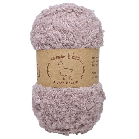 ALPACA BOUCLE WOOL SEA (АЛЬПАКА БУКЛЕ ВУЛ СИ) 541 - кофе с молоком