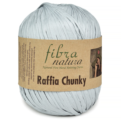 RAFFIA CHUNKY 114-41 - светло-серый