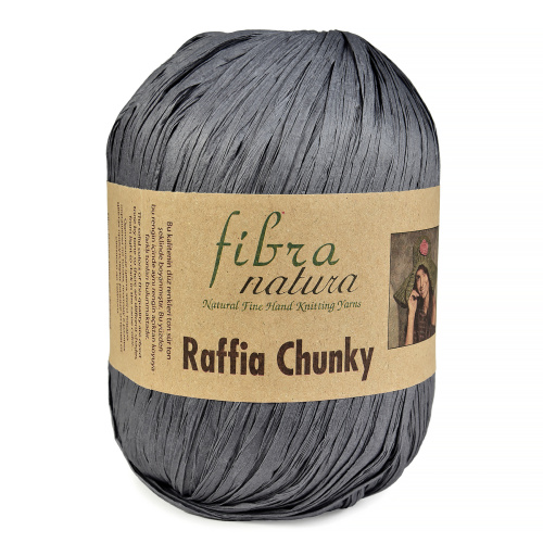RAFFIA CHUNKY 114-42 - темно-серый