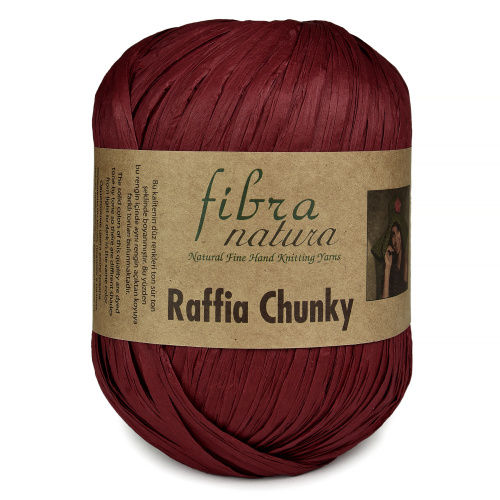 RAFFIA CHUNKY 114-44 - бордо