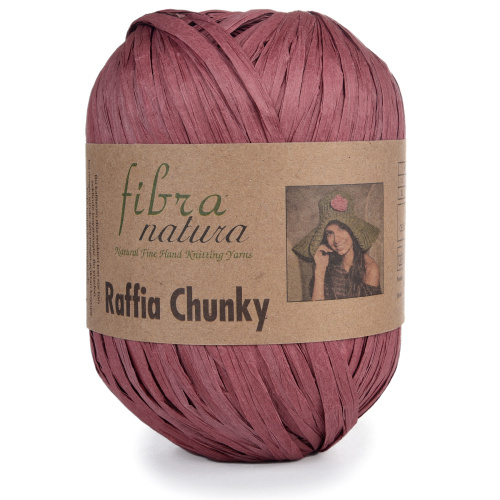 RAFFIA CHUNKY 114-07 - темная пудра