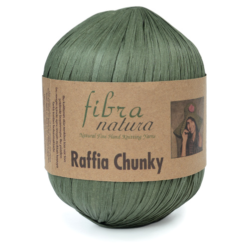 RAFFIA CHUNKY 114-14 - хаки