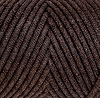 Maccaroni Cotton Filled 3 mm (Маккарони Коттон Фильд 3 мм) 8 - темно коричневый заказать со скидкой в Беларуси