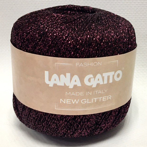 New Glitter Lana Gatto 9120 - красное вино