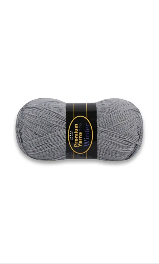 Premium Yarns Winter 602 - серый