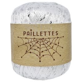 Paillettes Wool Sea 01 - белый