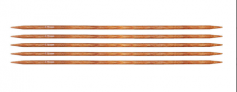 Чулочные деревянные спицы KnitPro Symfonie Dreamz, длина спицы 10 см. 3,75 мм. Арт.90016