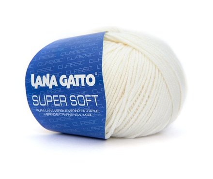Super Soft Lana Gatto ( Лана Гатто Супер Софт)  10001 - белый