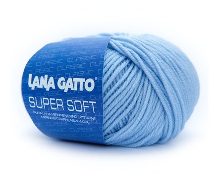 Super Soft Lana Gatto ( Лана Гатто Супер Софт)  12260 - нежно-голубой