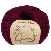 Wool sea Bunny 57 - бордовый