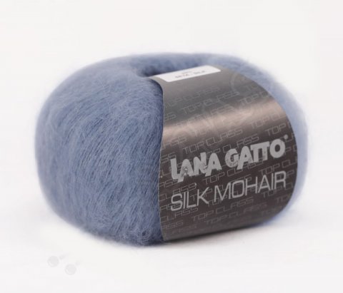 Silk Mohair Lana Gatto 6034 - джинс