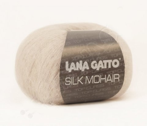 Silk Mohair Lana Gatto 6039 - светло-бежевый