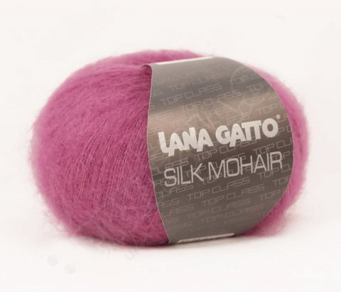 Silk Mohair Lana Gatto 7260 - фуксия