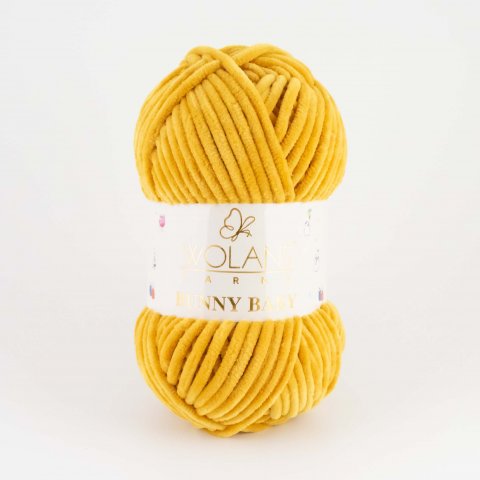 WOLANS YARNS BUNNY BABY (ВОЛАНС ЯРНС БАННИ БЭБИ) 10072 - темная горчица