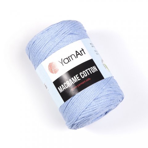 Macrame Cotton YarnArt( МАКРАМЕ КОТТОН ЯРНАРТ)760 - свело голубой