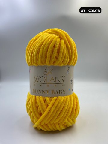 WOLANS YARNS BUNNY BABY (ВОЛАНС ЯРНС БАННИ БЭБИ) 10087 - желток