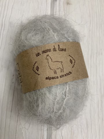 Alpaca Stretch Wool Sea (Альпака Стрейч Море шерсти) 08 - светло-серый заказать в Беларуси