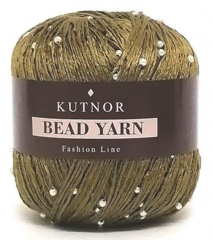 BEAD YARN ( БИД ЯРН КУТНОР) 07 - ТЕМНО-ОЛИВКОВЫЙ